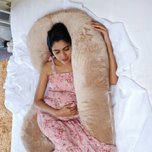 Load image into Gallery viewer, C Shaped Pregnancy Pillow - Sleepy Nanny
