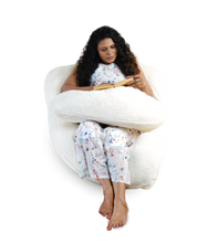 Load image into Gallery viewer, U Shaped Pregnancy Pillow - Sleepy Nanny
